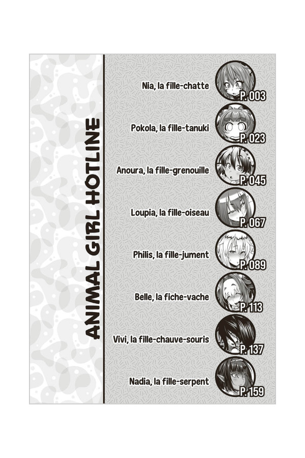 Bande-dessinée Animals Girls Hotline
