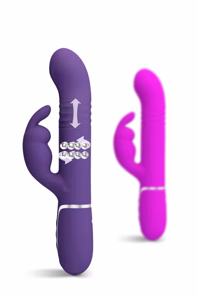 Pretty Love Twinkled Coale Vibromasseur Rabbit 4-en-1