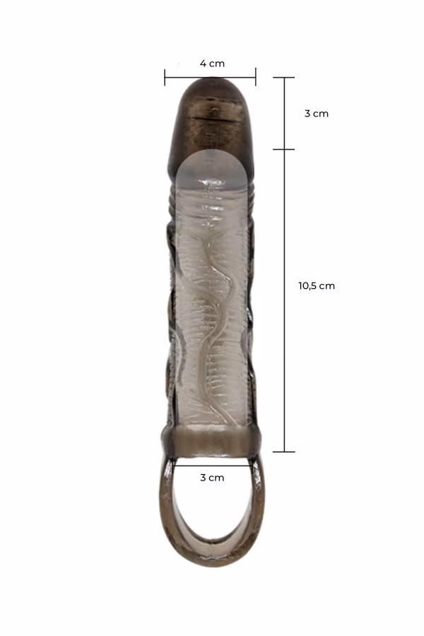 Gaine à Pénis Vibrante Carson - Plaisir Intense et Vibrations