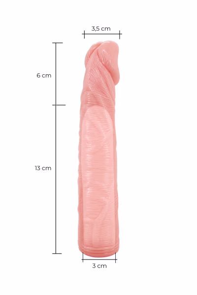 BAILE - Gaine de pénis : extension réaliste, pour gagner 5 cm !