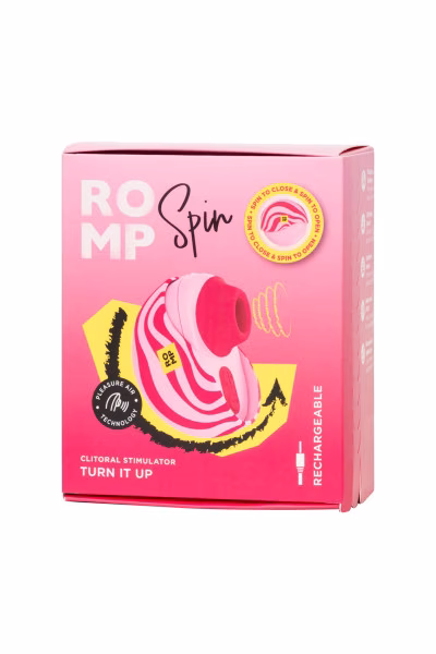 ROMP Spin - Stimulateur clitoridien sans contact fun et coloré