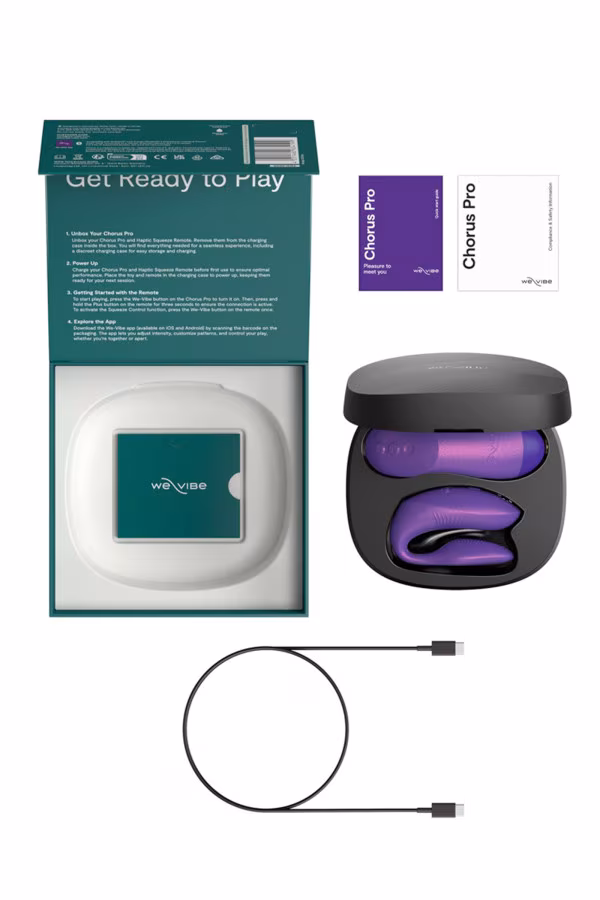 We-Vibe Chorus Pro – Oeuf vibrant connecté pour jouer à deux