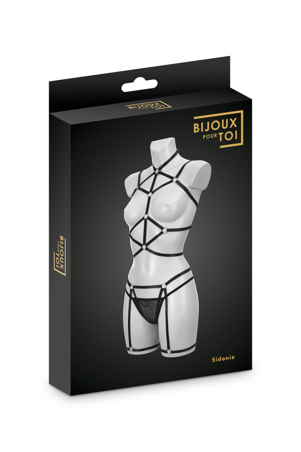 Harnais Sidonie 3 pièces "Bijoux pour toi" - Sensuel et élégant