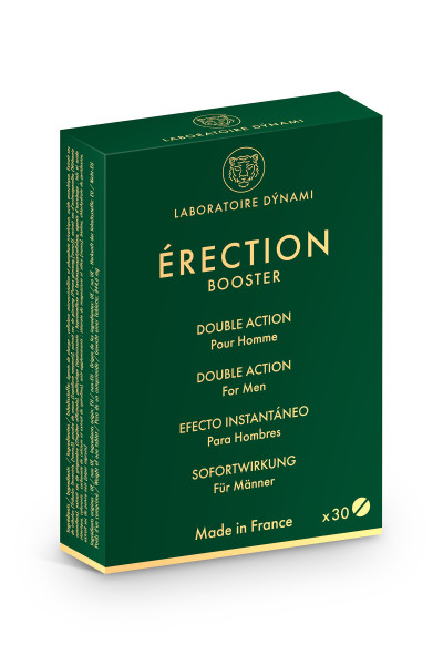 Erection Booster, complément vitalité masculine (30 comprimés)