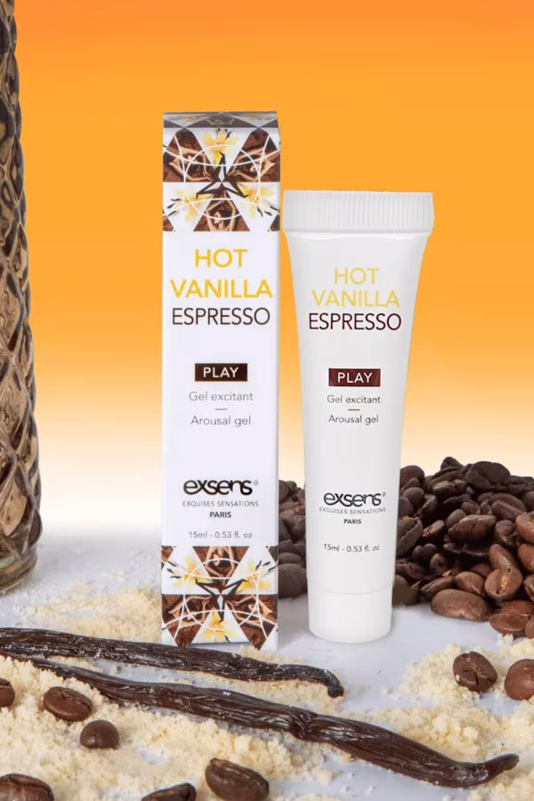 Cosmétique érotique : Gel excitant de stimulation intime à la vanille