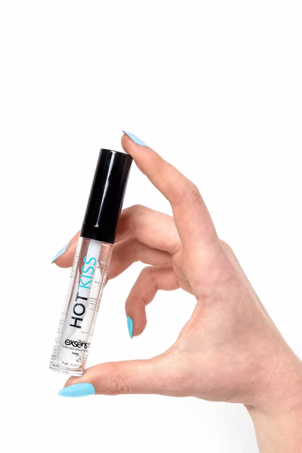 Gloss effet chaud et froid à la noix de coco Hot Kiss de Exsens