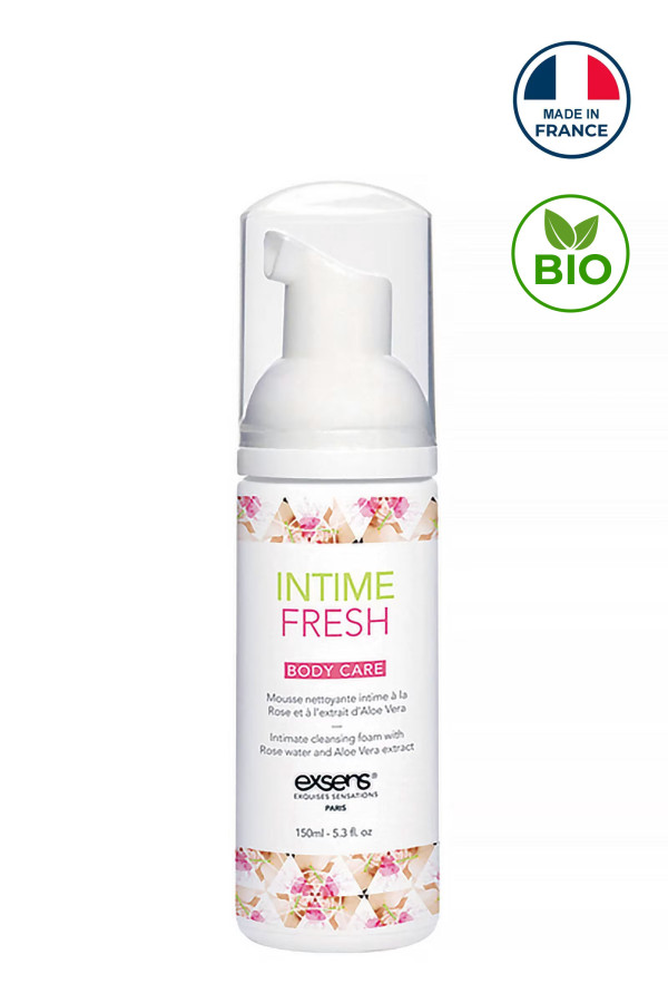 Mousse d'hygiène intime bio