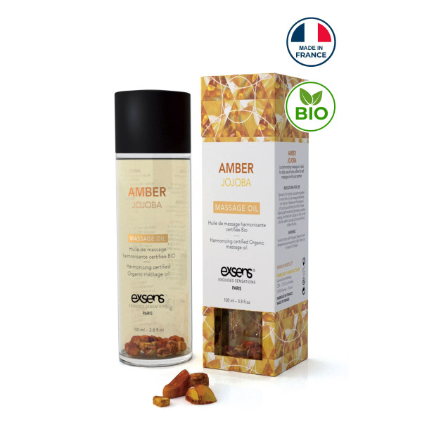 Huile de Massage Bio Amber & Jojoba - Concorde Love