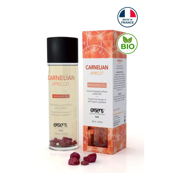 Huile de Massage Bio Cornaline Abricot - 100ml