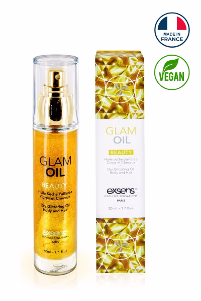 Huile Sèche Pailletée Corps et Cheveux - Concorde Love