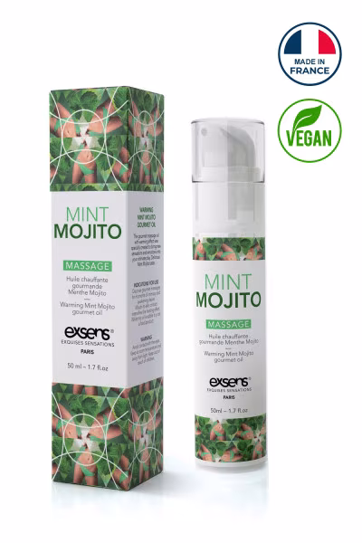 Huile Chauffante Gourmande Mojito - Huiles de Massage