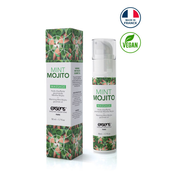 Huile Chauffante Gourmande Mojito - Huiles de Massage
