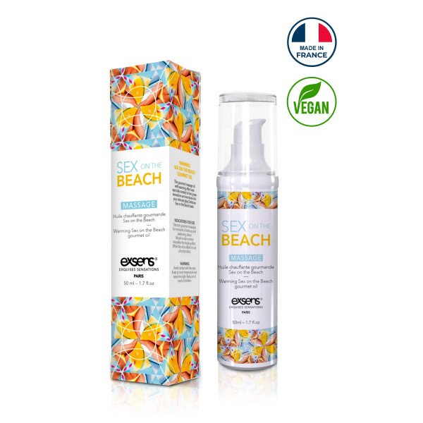 Huile de massage gourmande et chauffante