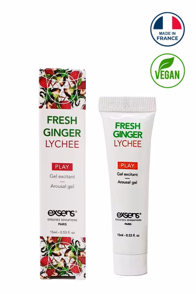 Cosmétique de couple : Gel excitant de stimulation intime litchi