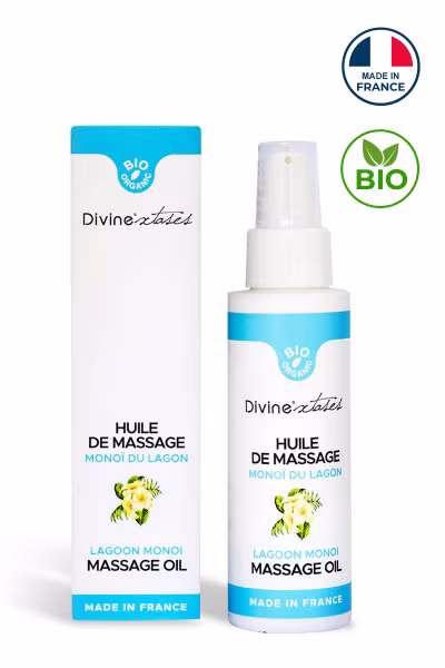 Huile sèche aphrodisiaque au Monoï 100ml pas chère Divine Xtases