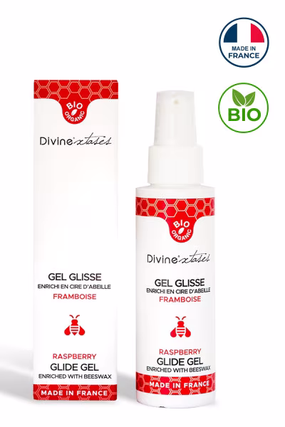 Lubrifiant framboise bio comestible haute qualité