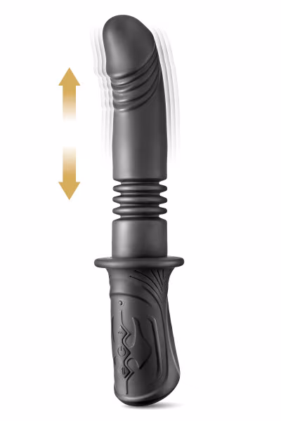 My Black Ram Vibromasseur propulseur avec va-et-vient