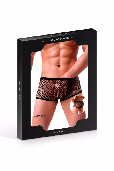 Paris Hollywood - Boxer résille pour homme, sexy et confortable