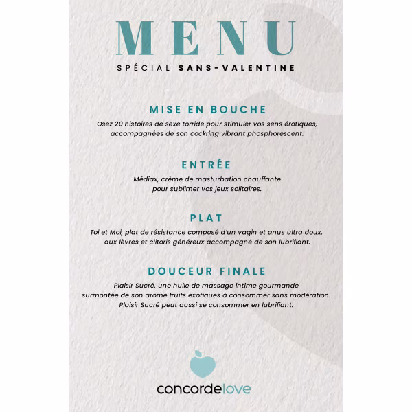 Menu sans Valentin.e