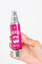 Huile de massage 2-en-1 et lubrifiant - Cerise