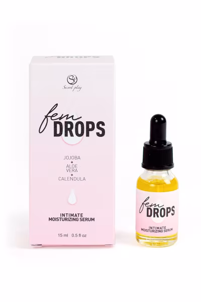 Fem Drops - Sérum hydratant intime aux huiles végétales (15 ml)