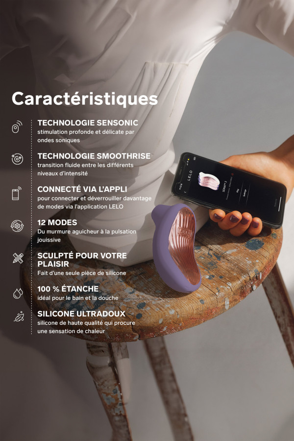 LELO Sona 3 Cruise - Stimulateur clitoridien sonique connecté
