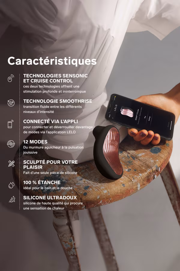 LELO Sona 3 Cruise - Stimulateur clitoridien sonique connecté