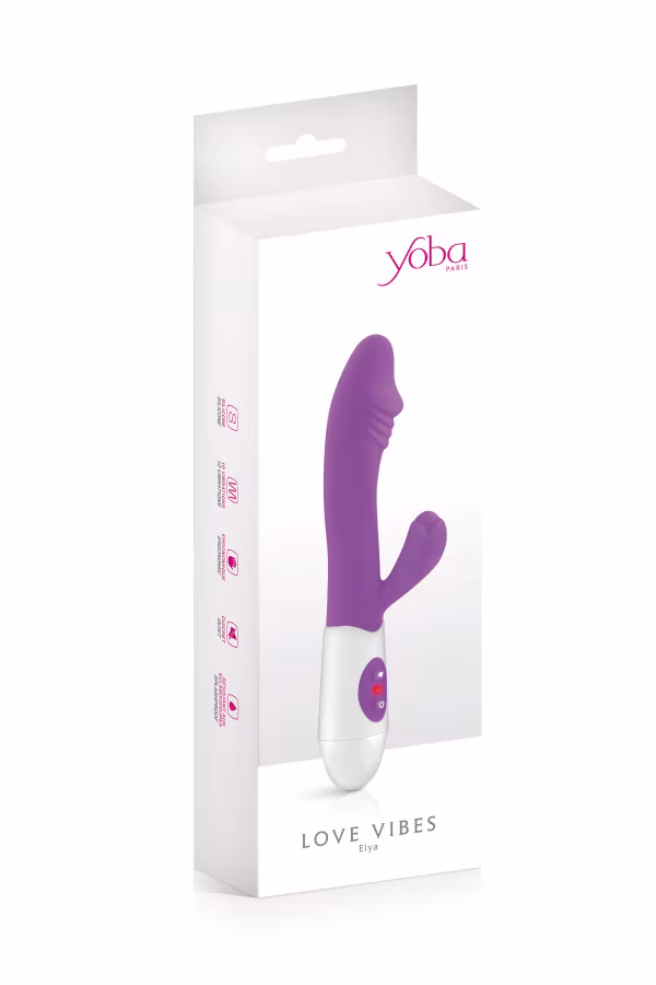 Vibromasseur rabbit violet stimulant du point G Yoba