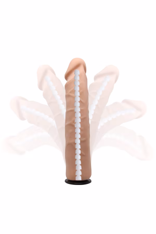 Pretty Love Mildred : Strap-on avec gode squelette réaliste
