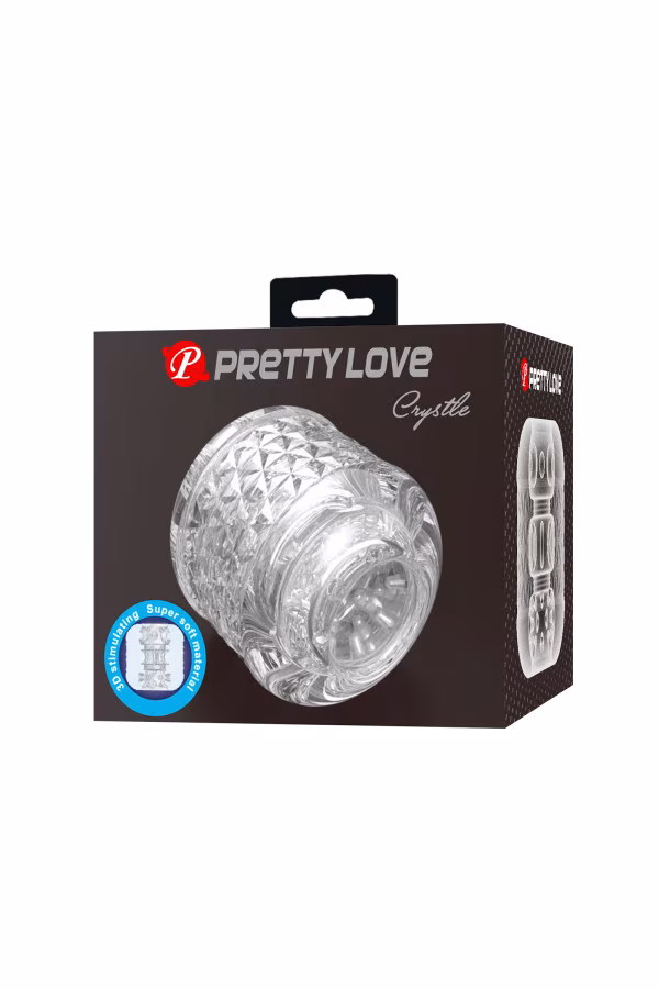 Pretty Love - Crystle : Gaine de masturbation 3D pour homme