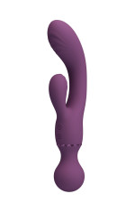 All Rounder - Vibromasseur rabbit 3-en-1 avec wand