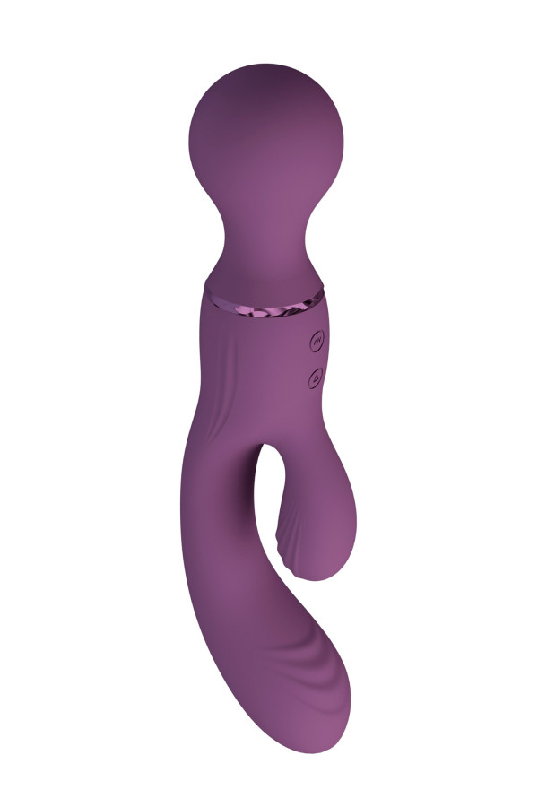 Pretty Love All Rounder - Sextoy rabbit 3-en-1 + tête wand