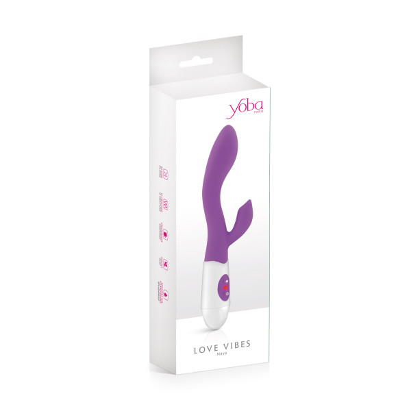 Vibromasseur rabbit tête large puissante