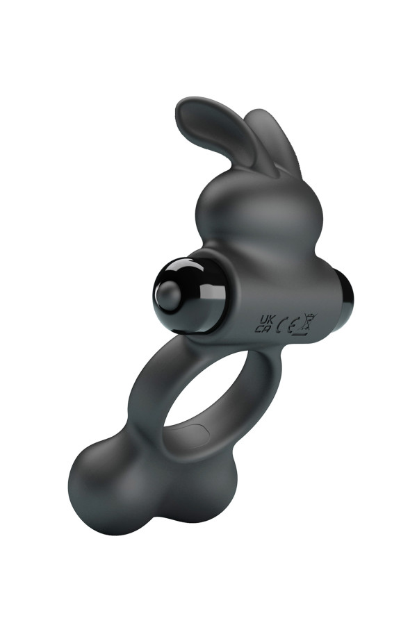 Pretty Love Yusuf - Cockring vibrant + billes lestées