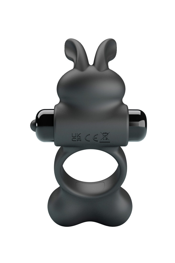 Pretty Love Yusuf - Cockring vibrant + billes lestées