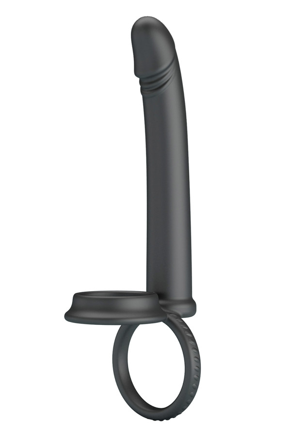 Pretty Love - Moses : Cockring + gode pour double pénétration