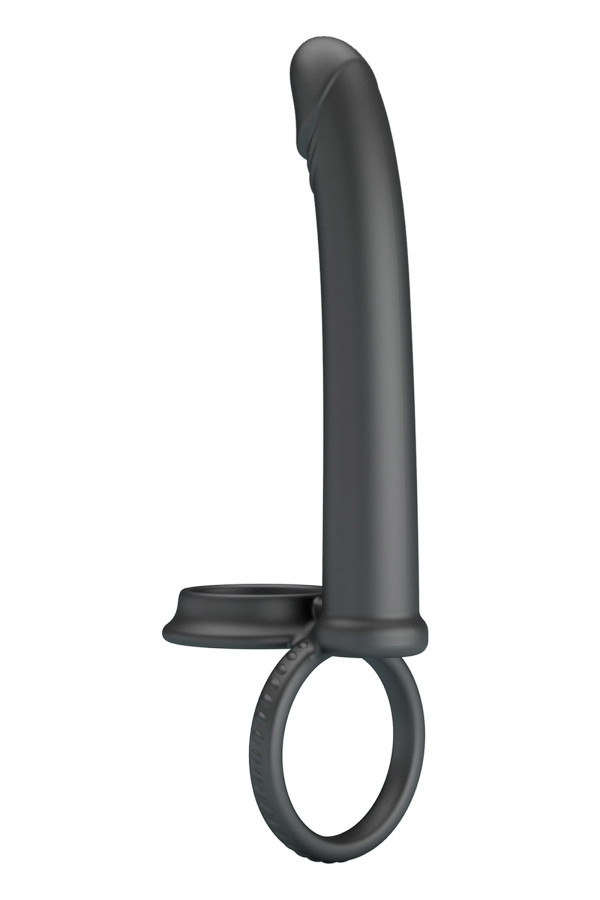 Pretty Love - Moses : Cockring + gode pour double pénétration