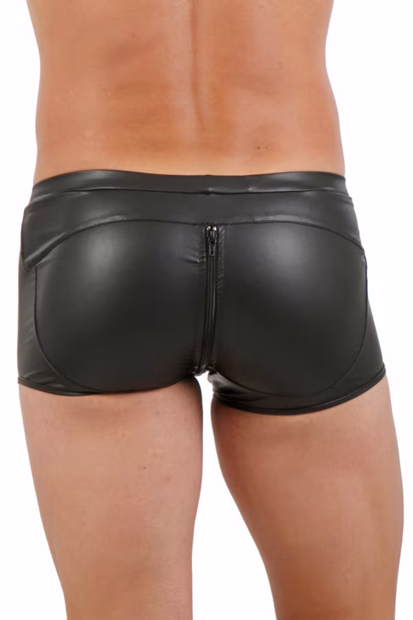 Soisbelle - Boxer sexy pour homme avec zip intégral 