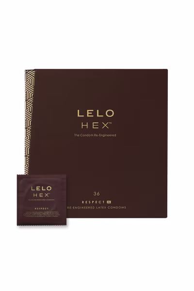 36 Préservatifs Lelo HEX™ Respect XL 