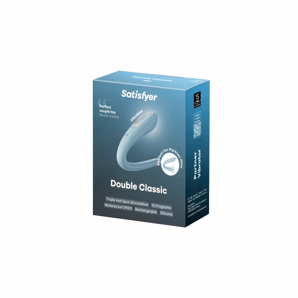 Satisfyer Double Classic - Vibromasseur de couple point G