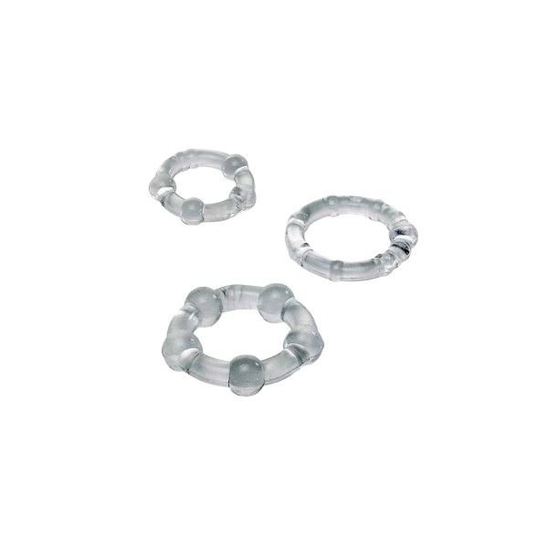 Lot de 3 Anneaux de Pénis Extensibles - Concorde Love