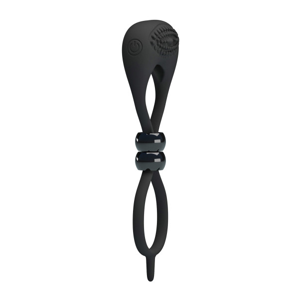 Anneau Double Vibrant Réglable Pretty Love - Duo Stimulation Puissante
