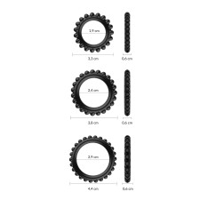 Set de 3 Cockrings Extensibles Titan - Concorde Love