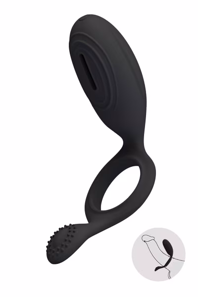Sextoys : cockring vibrant stimulation clitoris et anus
