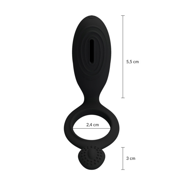 Sextoys : cockring vibrant stimulation clitoris et anus
