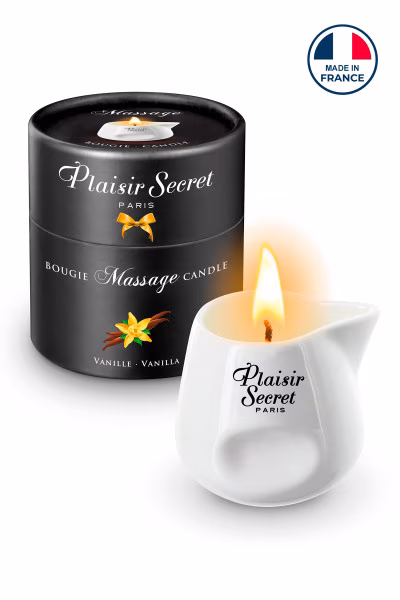 Bougie de Massage Vanille - Relaxation et Douceur