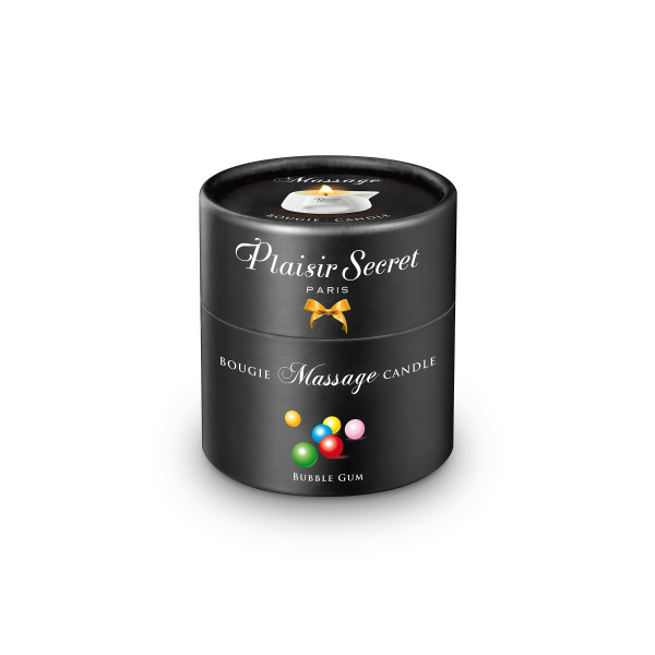 Bougie de Massage Bubble Gum - Sensation Gourmande