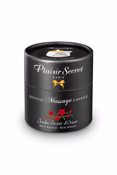 Bougie de massage Jardin Secret d'Orient bois rouge 80ml
