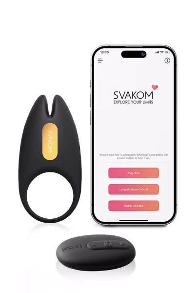 Svakom Winni 2 Cockring vibrant connecté pour couple avec télécommande