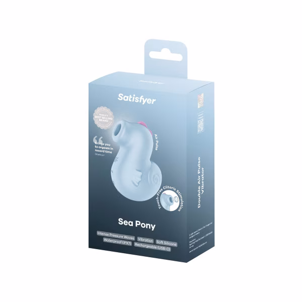 Satisfyer Sea Pony - Stimulateur clitoridien original hippocampe